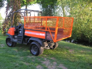 SCK-machinery opzetstuk voor laadbak Kubota RTV